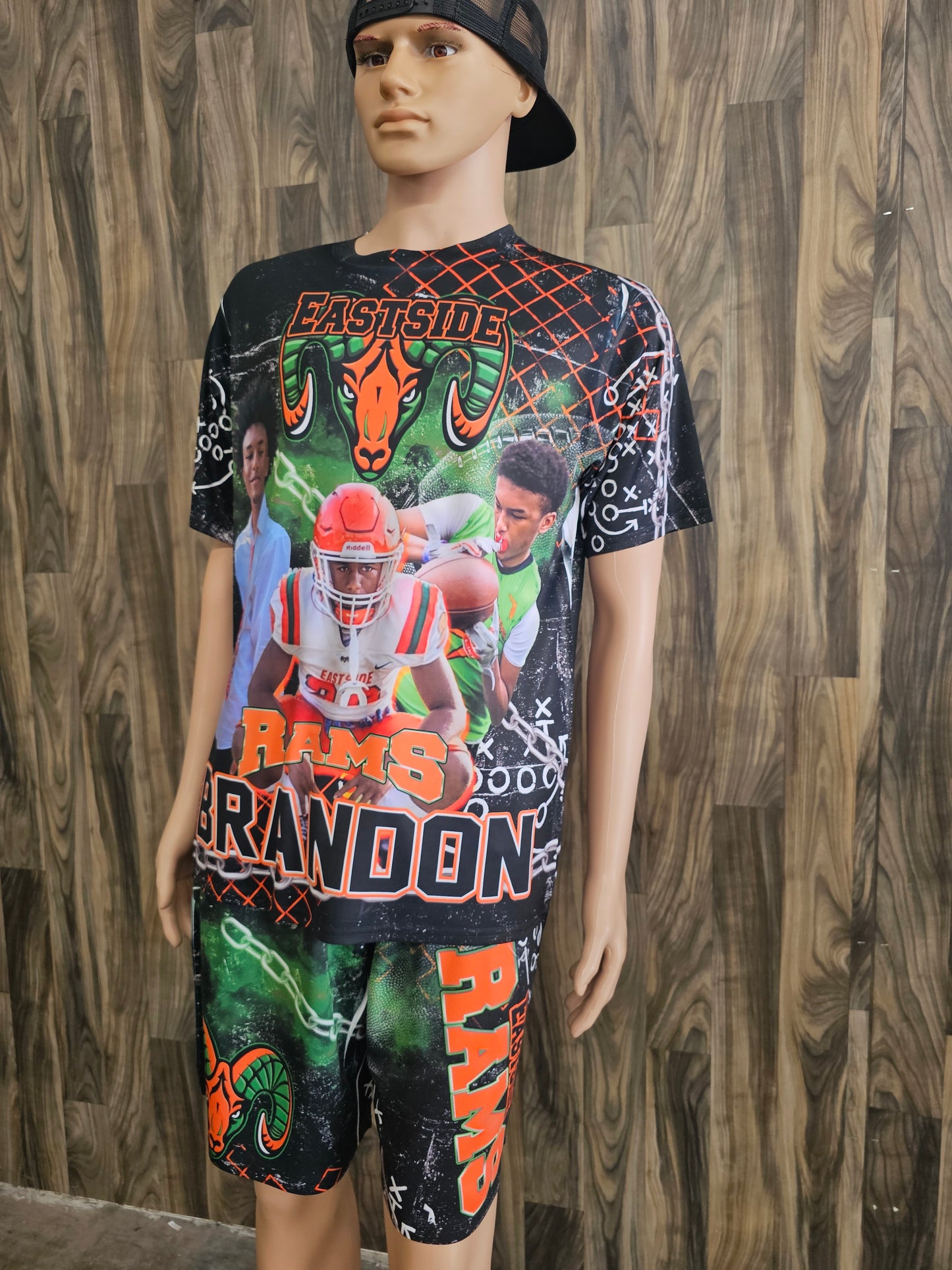 Two-Piece Gym Short Set - Eastside FB