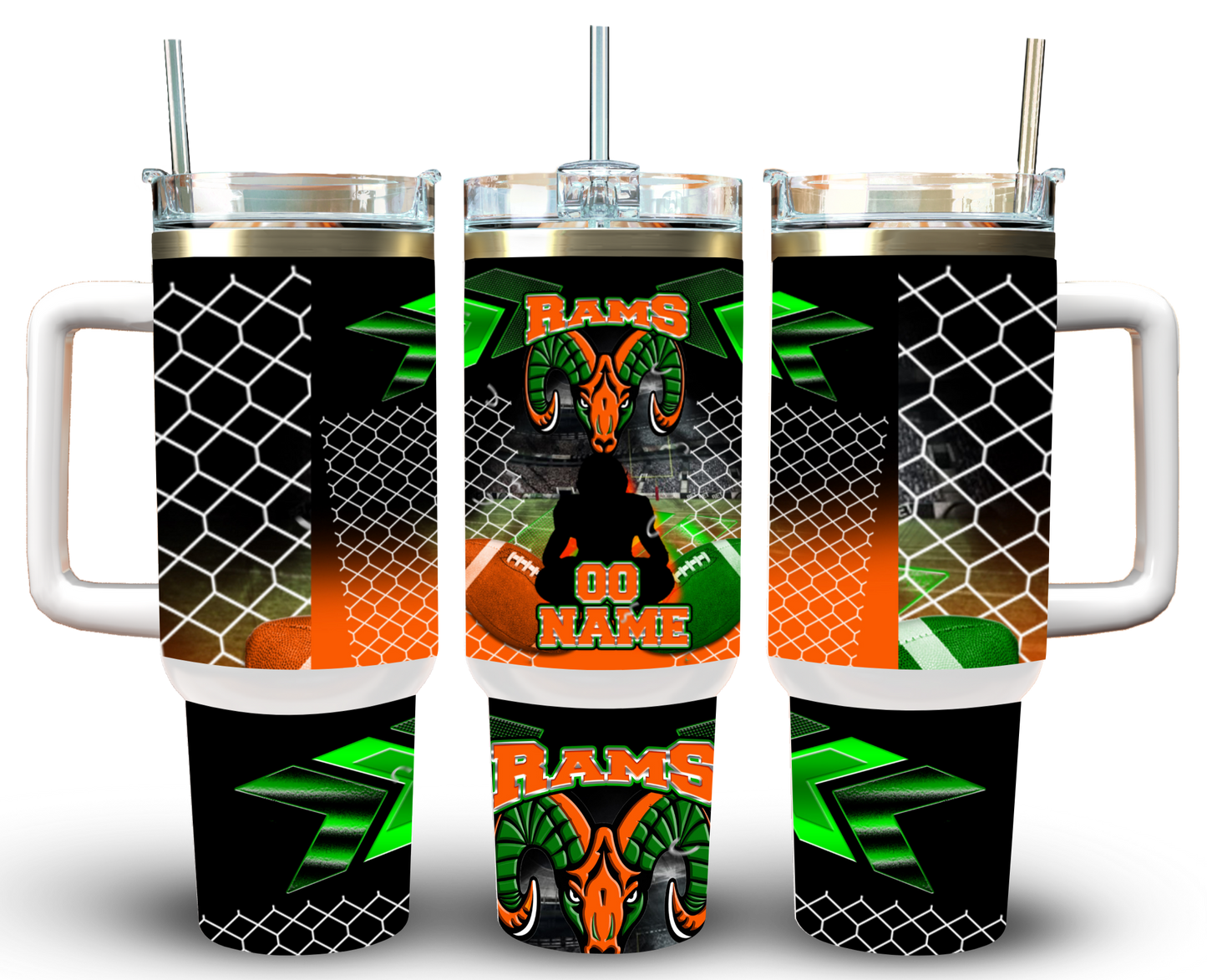 40oz Handled Tumbler - Eastside FB