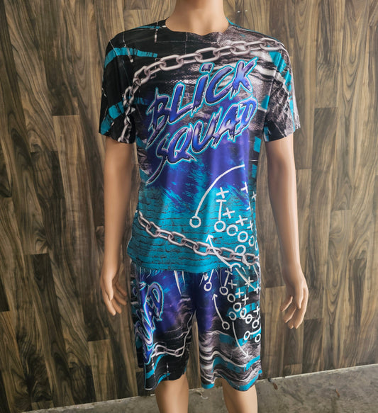 Two-Piece Gym Short Set - Eastside FB