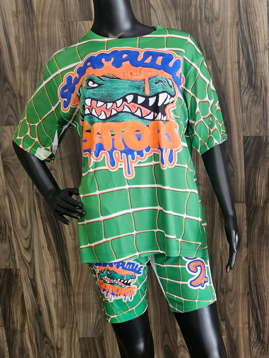 Two-Piece Biker Short Set - Eastside FB