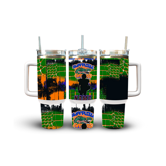 40oz Handled Tumbler - Swampville