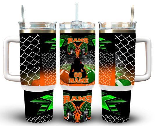 40oz Handled Tumbler - Eastside FB